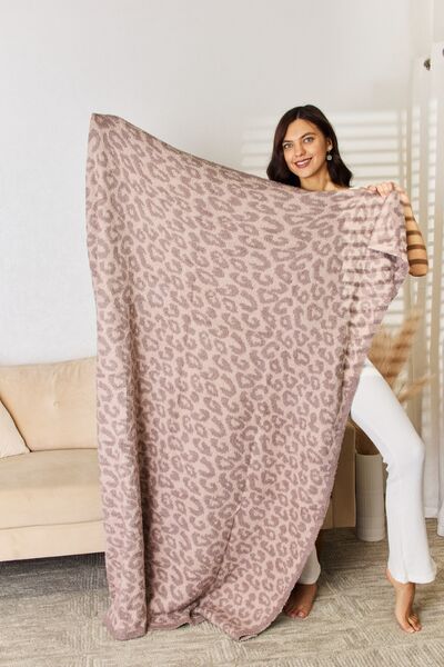 FEELS LIKE A DREAM LEOPARD BLANKET