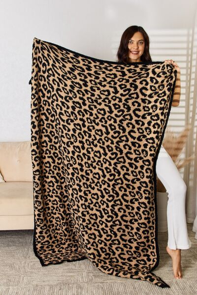 FEELS LIKE A DREAM LEOPARD BLANKET