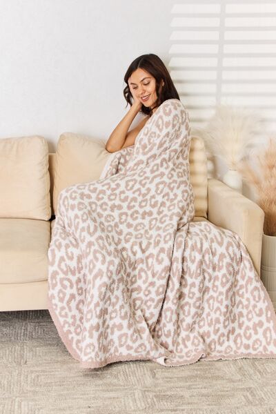 FEELS LIKE A DREAM LEOPARD BLANKET