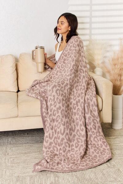 FEELS LIKE A DREAM LEOPARD BLANKET