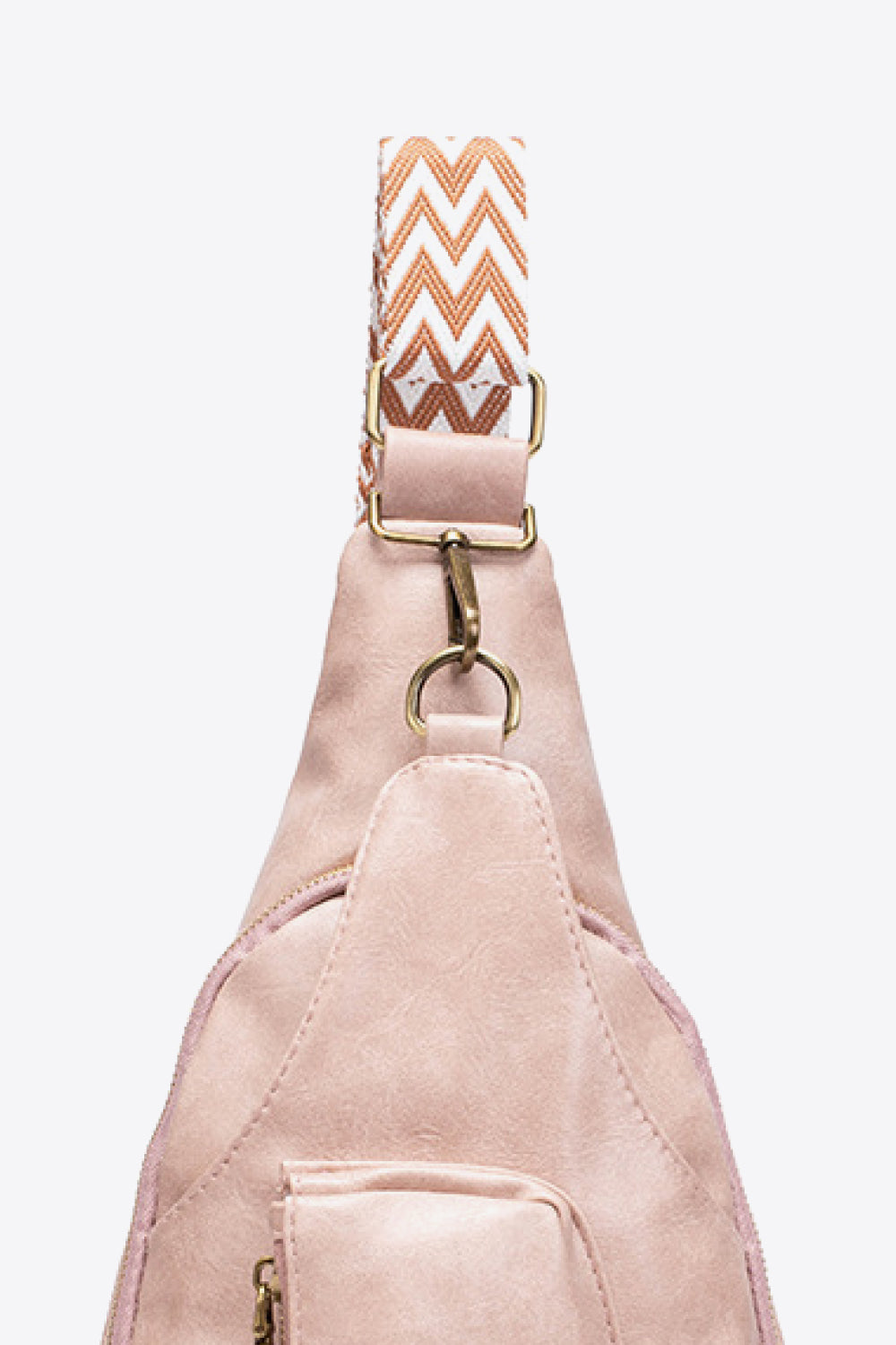 ALL THE FEELS LEATHER SLING BAG