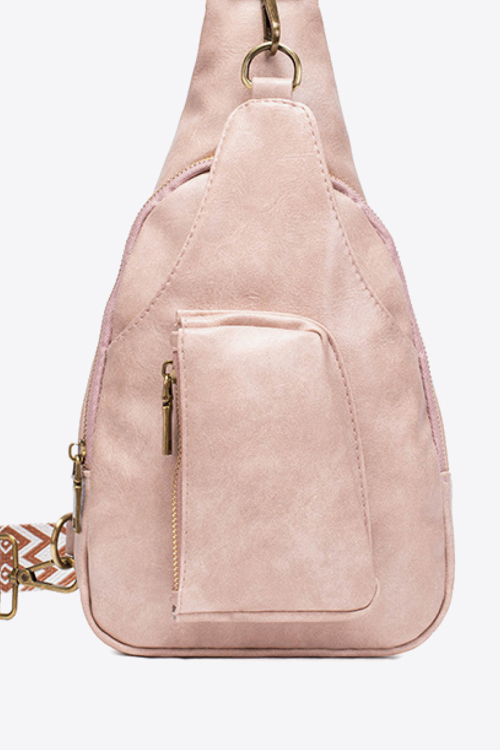 Brand New store Pink Leather Sling Crossbody