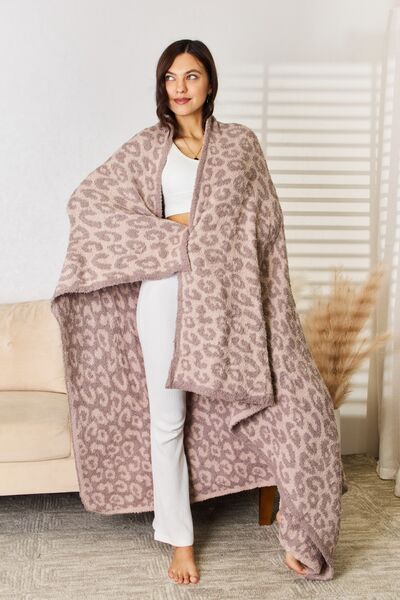 FEELS LIKE A DREAM LEOPARD BLANKET