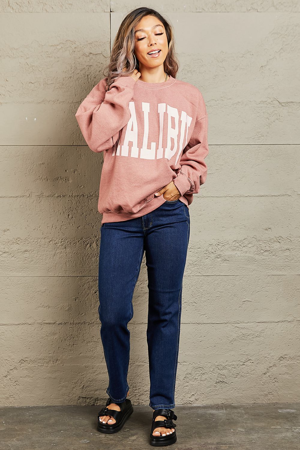 MALIBU OVERSIZED SWEATSHIRT