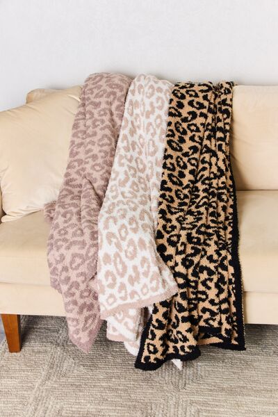 FEELS LIKE A DREAM LEOPARD BLANKET